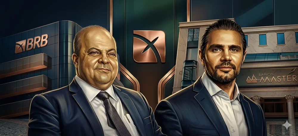 PF identifica mensagens em que Ibaneis Rocha cobrava desfecho da compra do Master pelo BRB