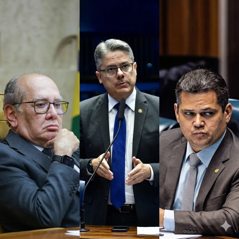 Alcolumbre coloca Advocacia do Senado à disposição de Alessandro Vieira após pedido de investigação por Gilmar Mendes